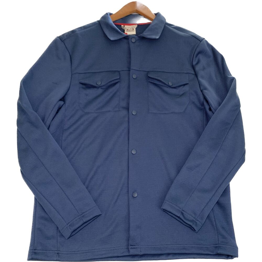 Avalanche Mens NEW Shirt Outdoor Supply Company Long Sleeve Sz Medium Snap Front